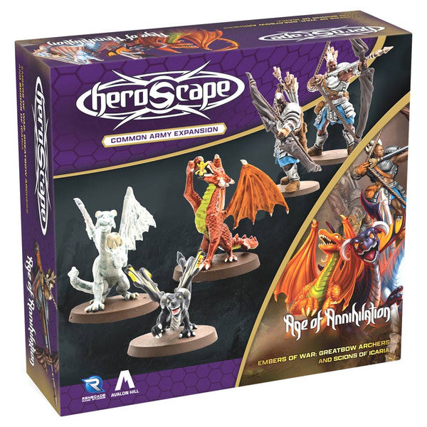 Heroscape: Age of Annihilation - Embers of War: Greatbow Archers & Scions of Icaria