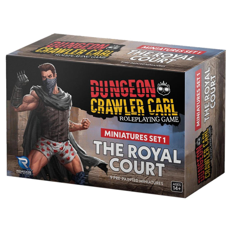 Dungeon Crawler Carl Roleplaying Game - Miniatures Set 1: The Royal Court