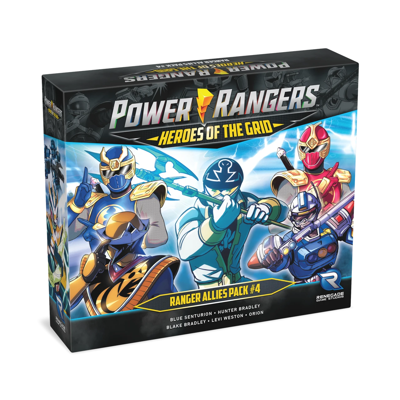 (BSG Certified USED) Power Rangers: Heroes of the Grid - Allies Pack #4