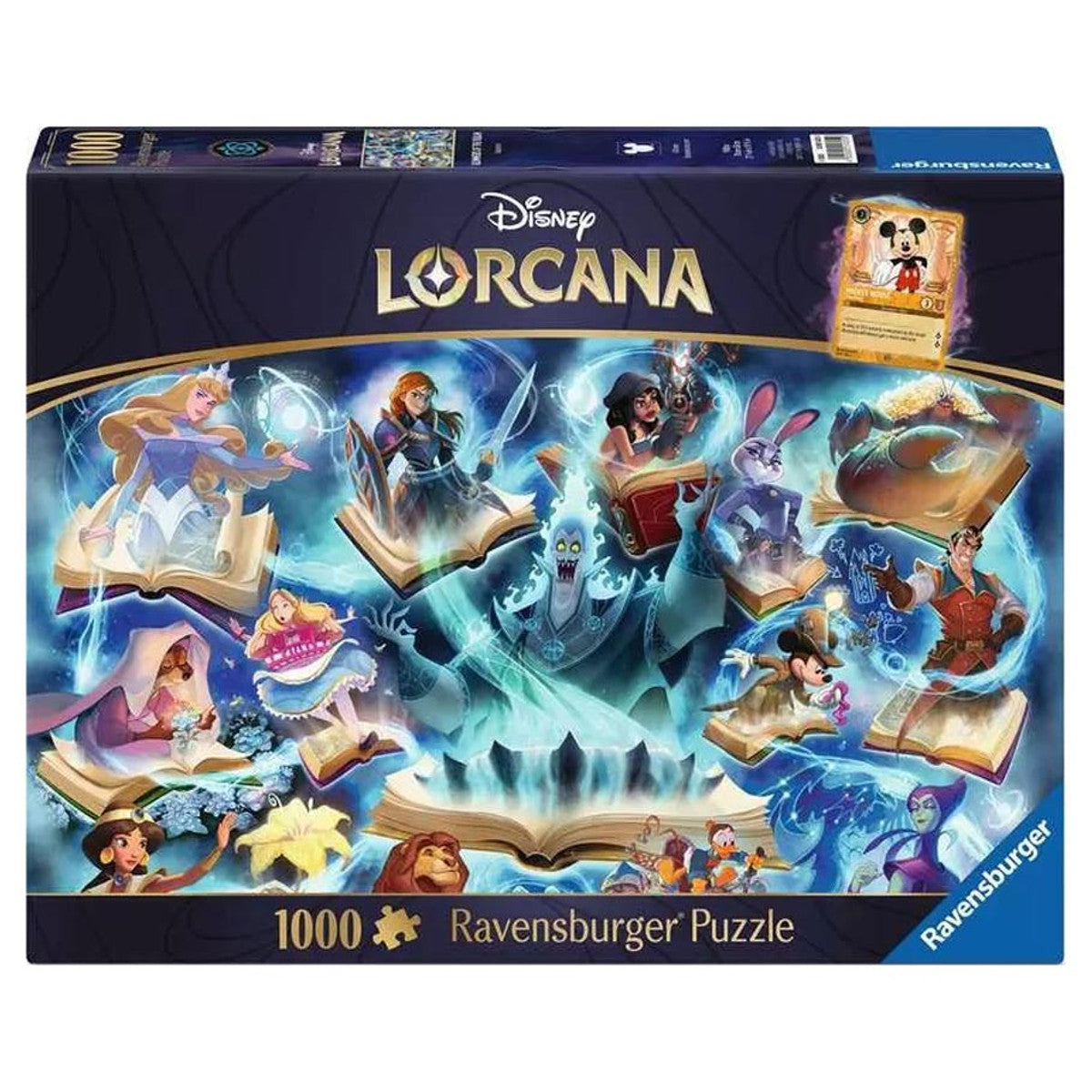 Disney's Lorcana: Sapphire Puzzle (1000pc)