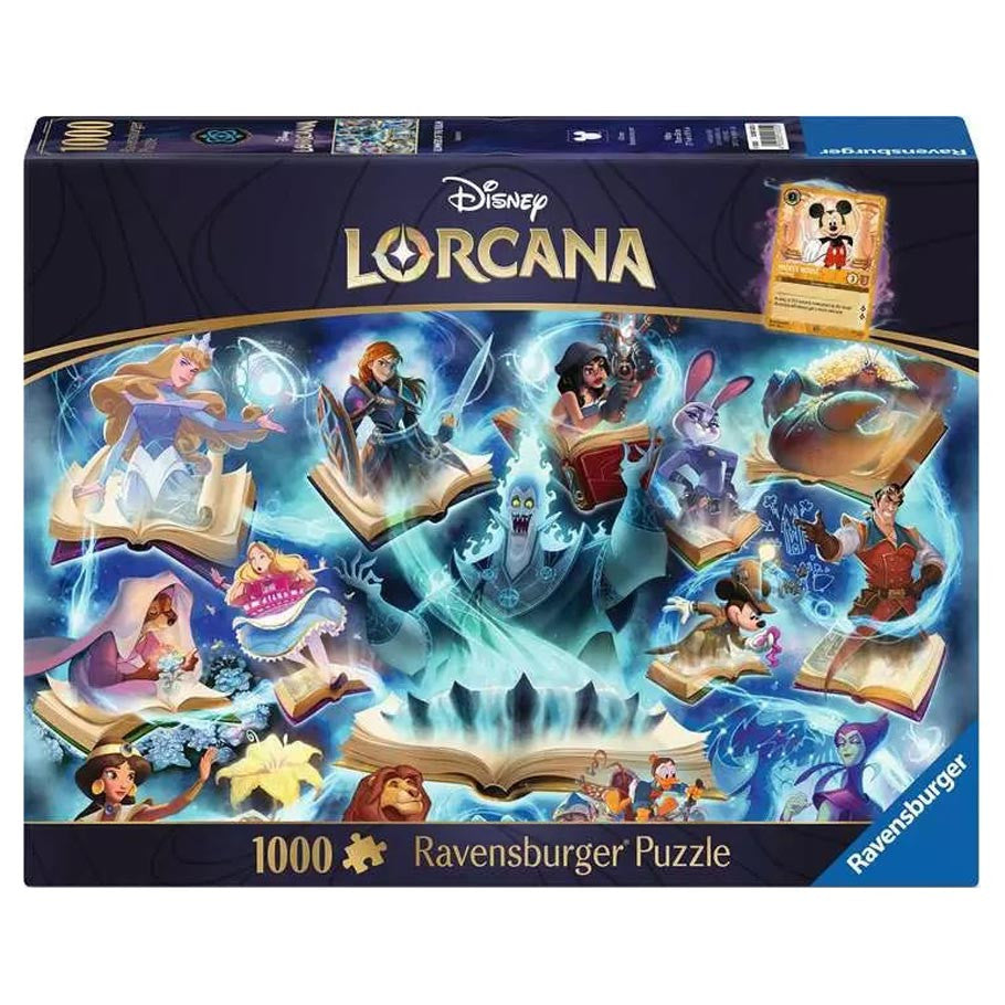 Disney's Lorcana: Sapphire Puzzle (1000pc)