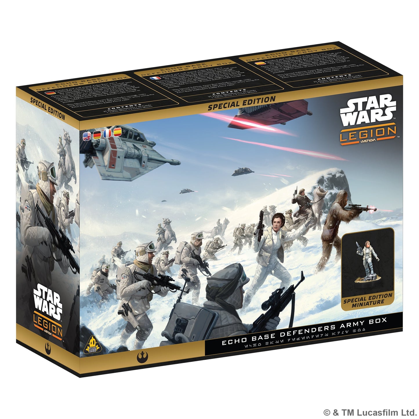 Star Wars: Legion - Rebel Alliance: Echo Base Defenders Army Box (Special Edition)