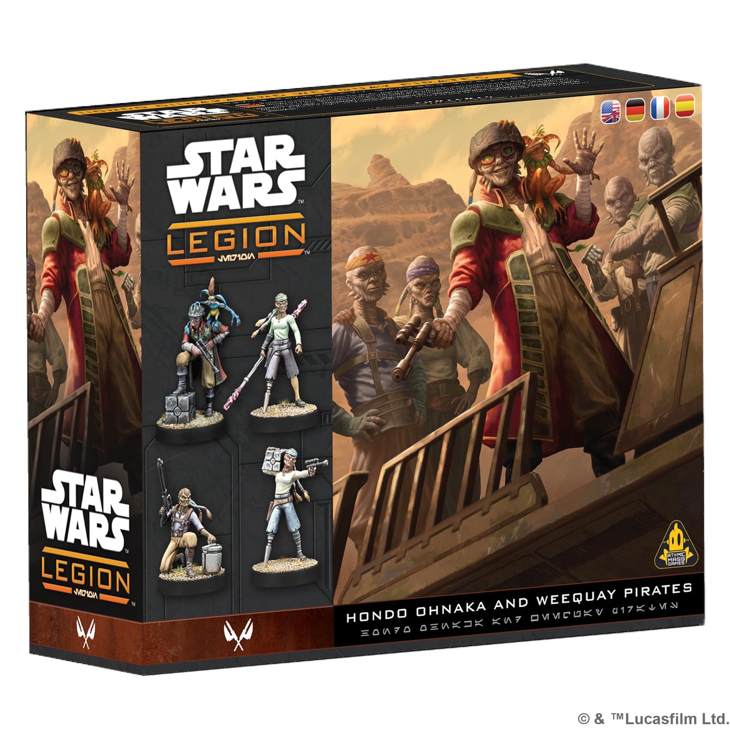 Star Wars: Legion - Raiders: Hondo Ohnaka & Weequay Pirates