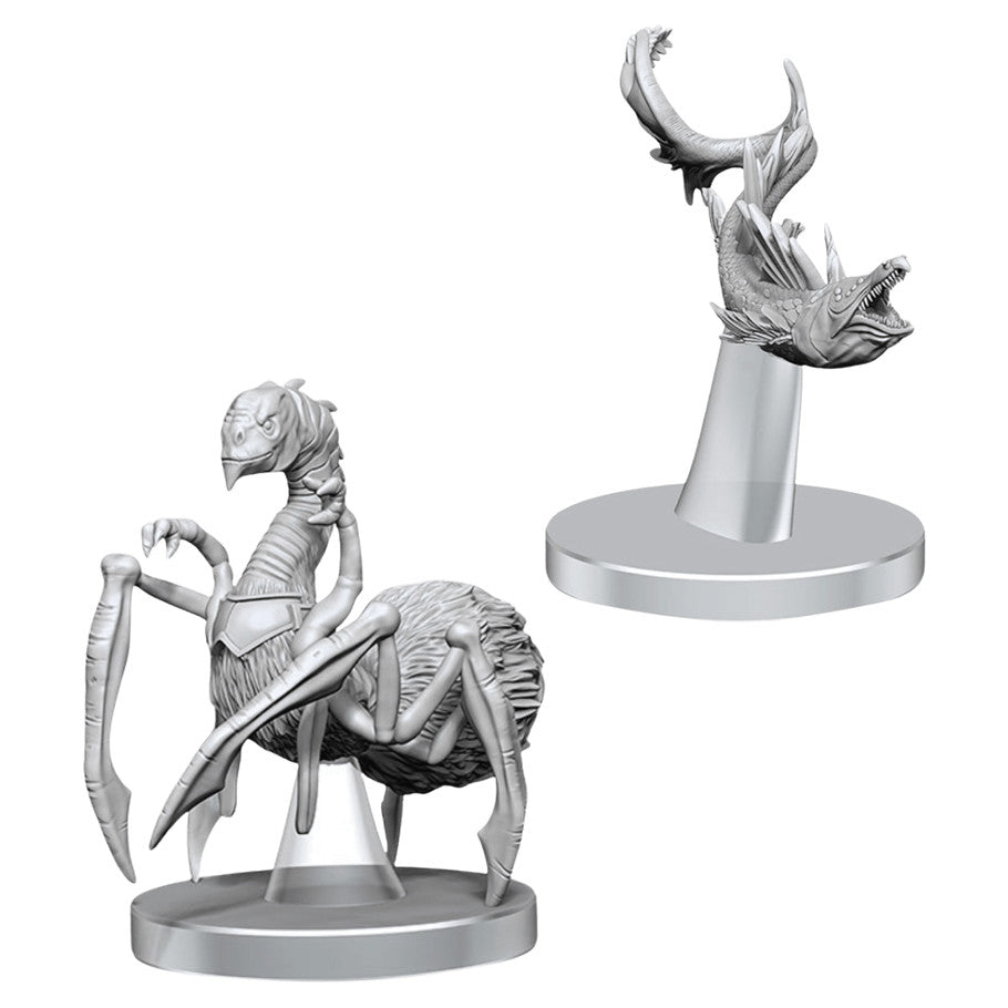 Nolzur's Marvelous Unpainted Miniatures - Neogi & Space Eel (90856)