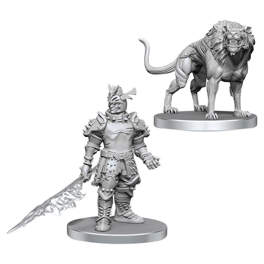 Nolzur's Marvelous Unpainted Miniatures - Hell Hound & Narzugon (90857)