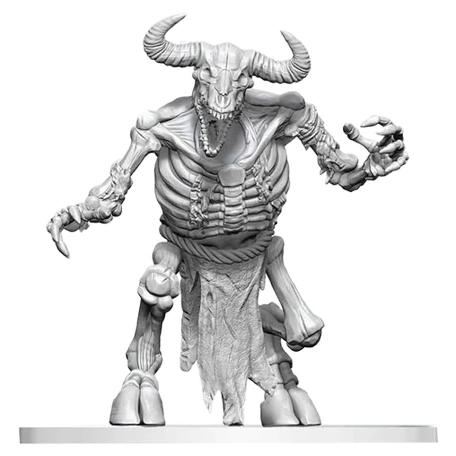 Nolzur's Marvelous Unpainted Miniatures - Minotaur Skeleton