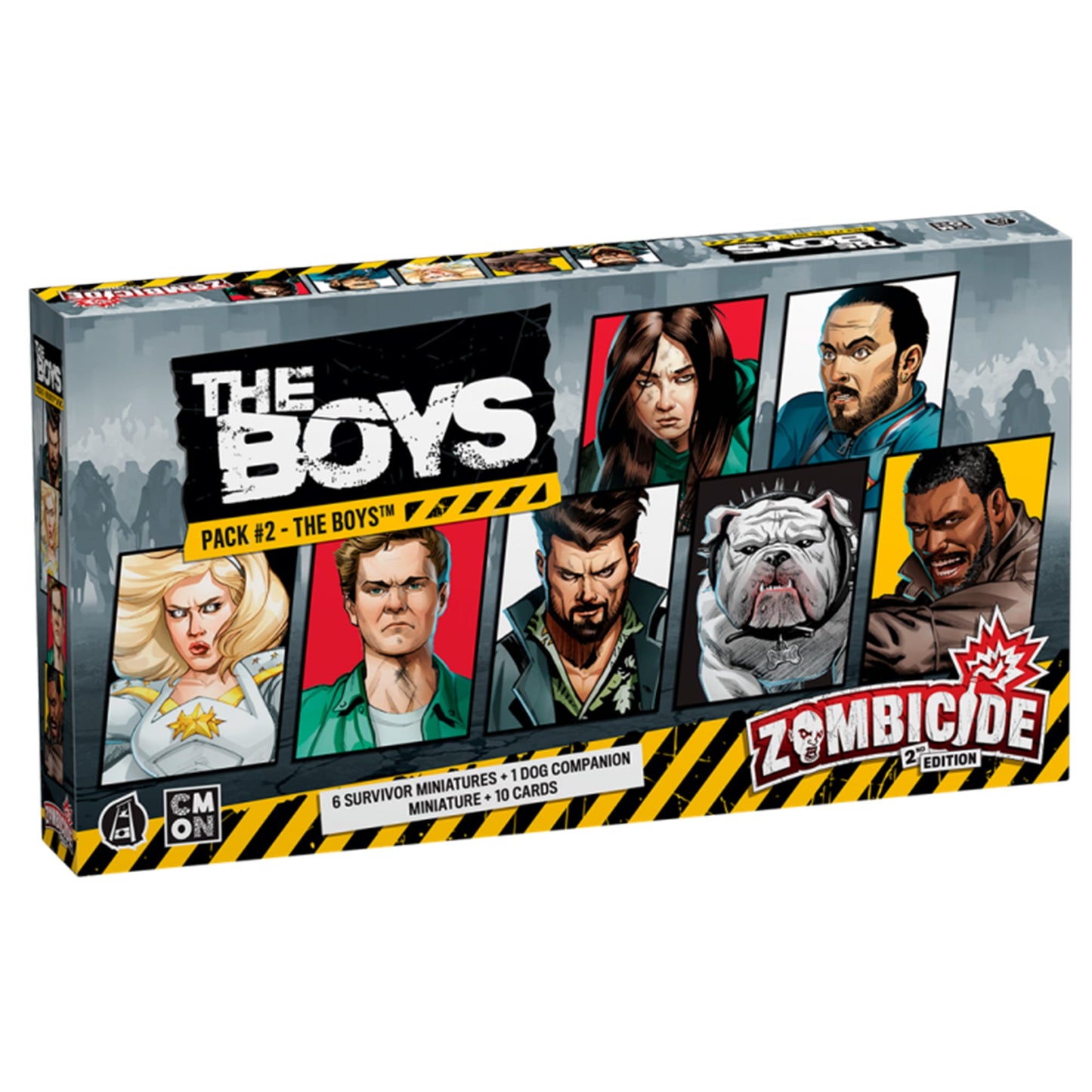 (BSG Certified USED) Zombicide: 2nd Edition - The Boys: Pack 2 - The Boys