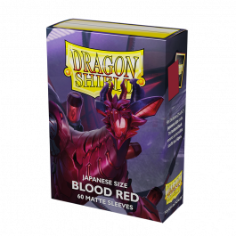 Dragon Shield - Japanese Matte: Blood Red (60 sleeves)