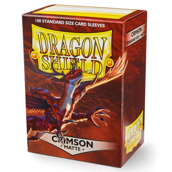 Dragon Shield: Matte - Crimson (100)