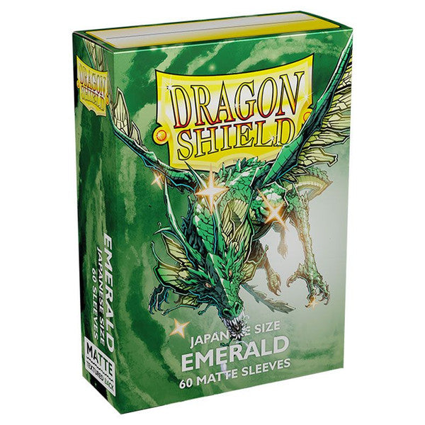 Dragon Shield - Japanese Matte: Emerald (60 sleeves)