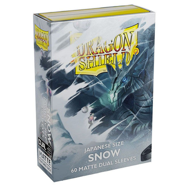 Dragon Shield - Japanese Matte Dual: Snow (60 sleeves)