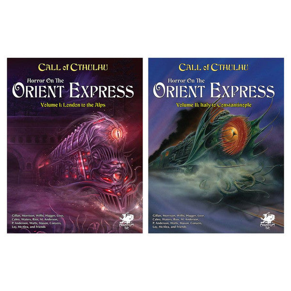 (BSG Certified USED) Call of Cthulhu - Horror on the Orient Express Book Set