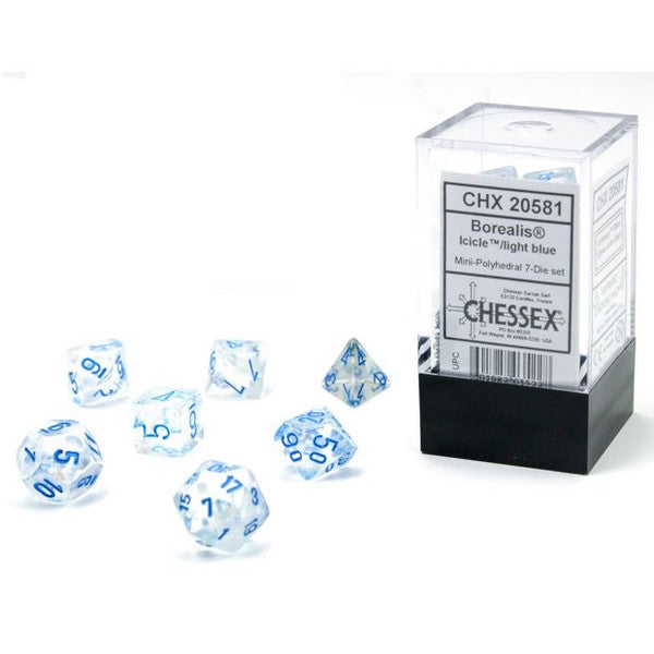 Borealis: Mini Poly - Icicle/Light Blue Luminary (7)