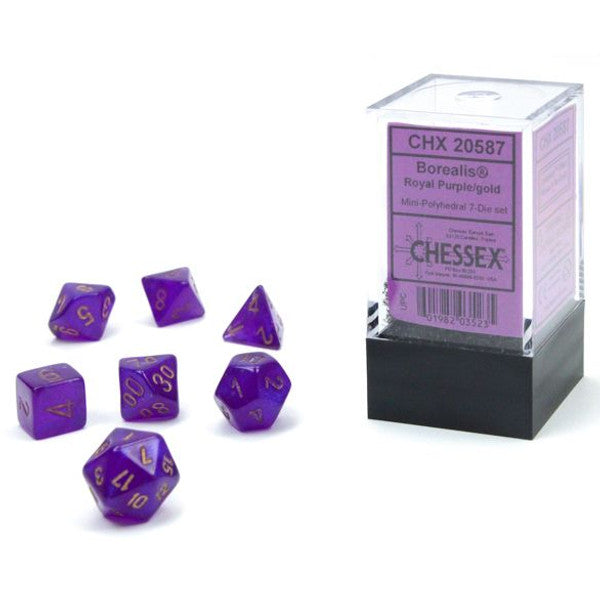 Borealis: Mini Poly - Royal Purple/Gold Luminary (7)