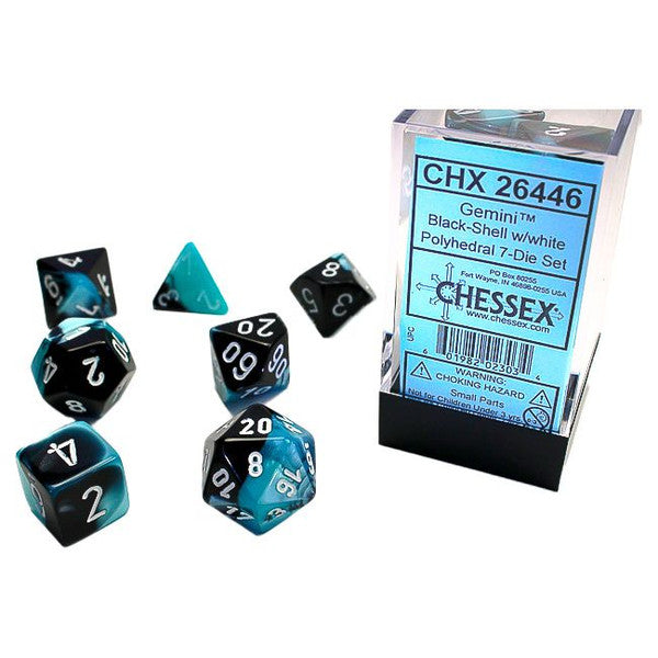 Gemini: Poly - Black Shell/White (7)