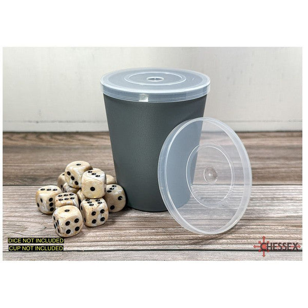 Clear Plastic Dice Cup Lid