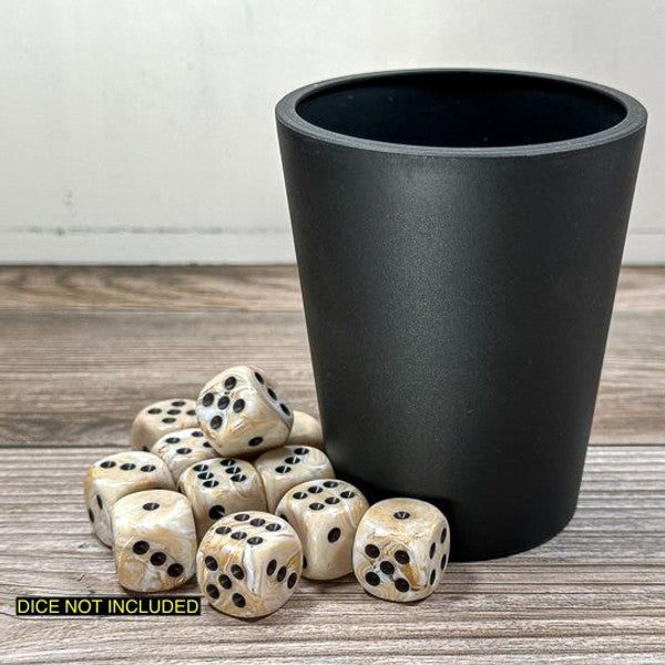 Flexible Dice Cup - Black