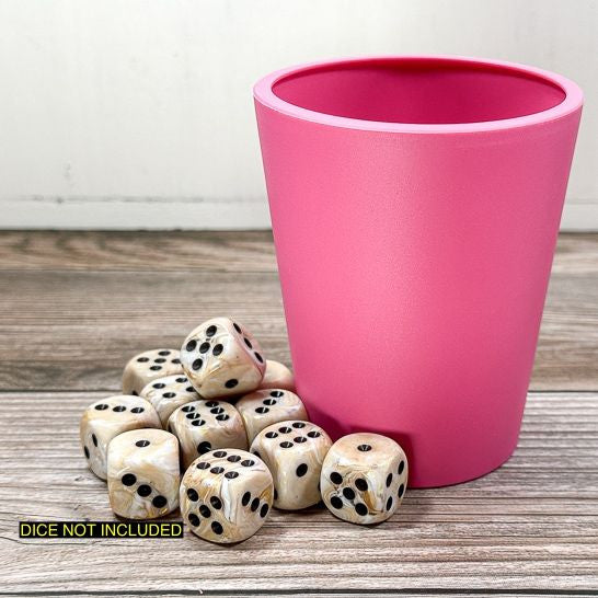 Flexible Dice Cup - Pink