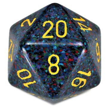 Speckled: 34 mm D20 - Twilight (1 die)