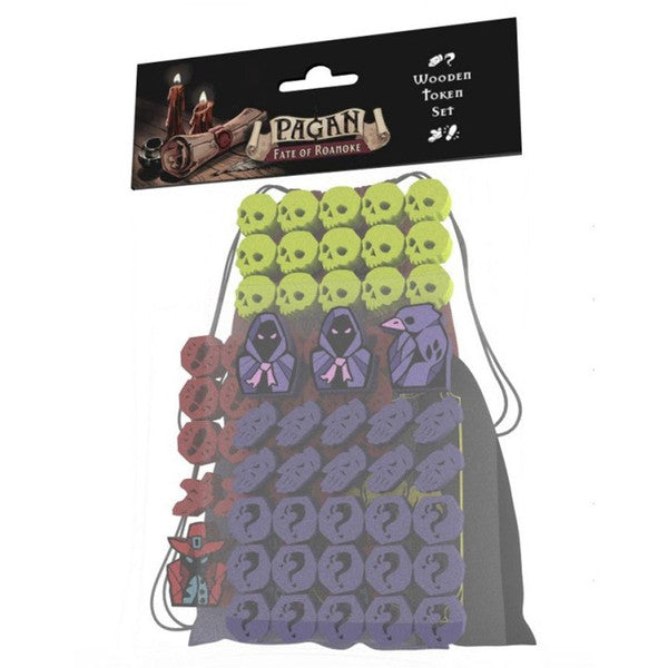 Pagan: Fate of Roanoke - Wooden Tokens
