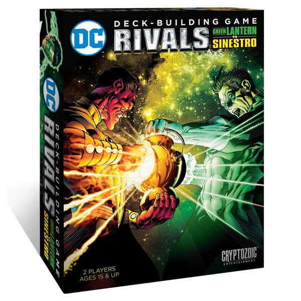 (BSG Certified USED) DC Comics: Deck-Building Game: Rivals - Green Lantern VS Sinestro (stand alone or expansion)