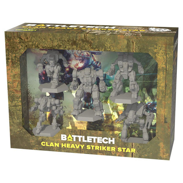 BattleTech - Miniature Force Pack: Clan Heavy Striker Star