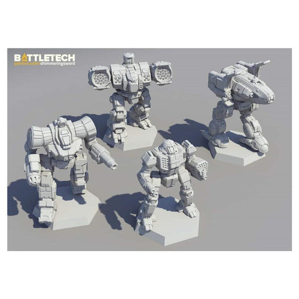 BattleTech - Miniature Force Pack: Inner Sphere Fire Lance