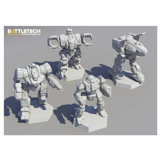 BattleTech - Miniature Force Pack: Inner Sphere Fire Lance