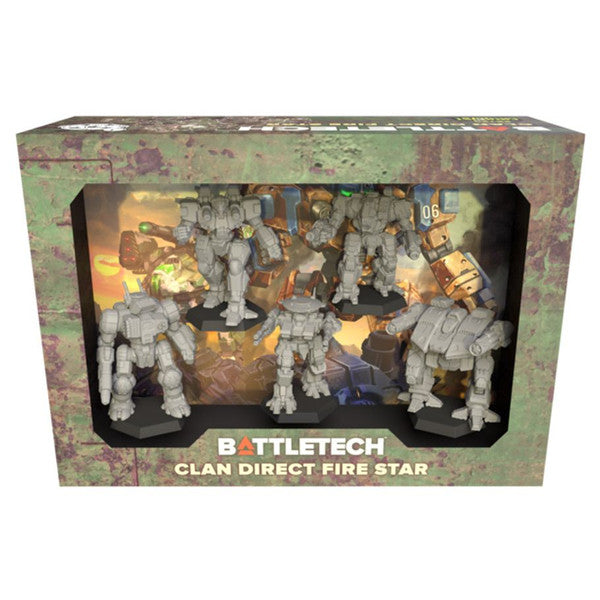BattleTech - Miniature Force Pack: Clan Direct Fire Star