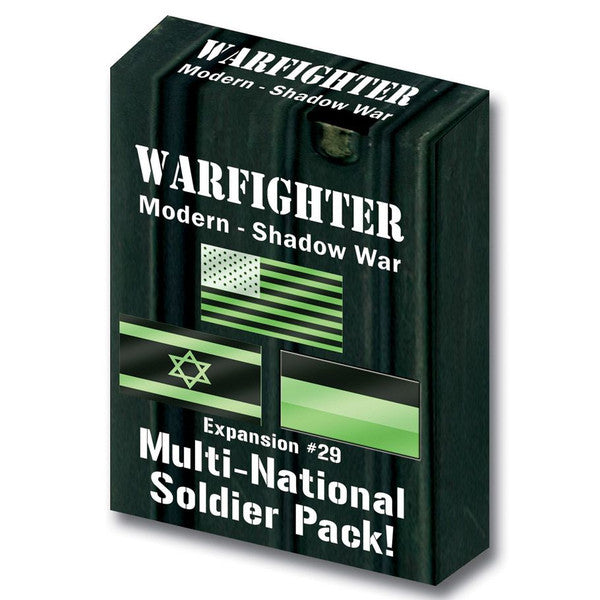 (BSG Certified USED) Warfighter - Expansion 29: Shadow War - Multinational Soldiers