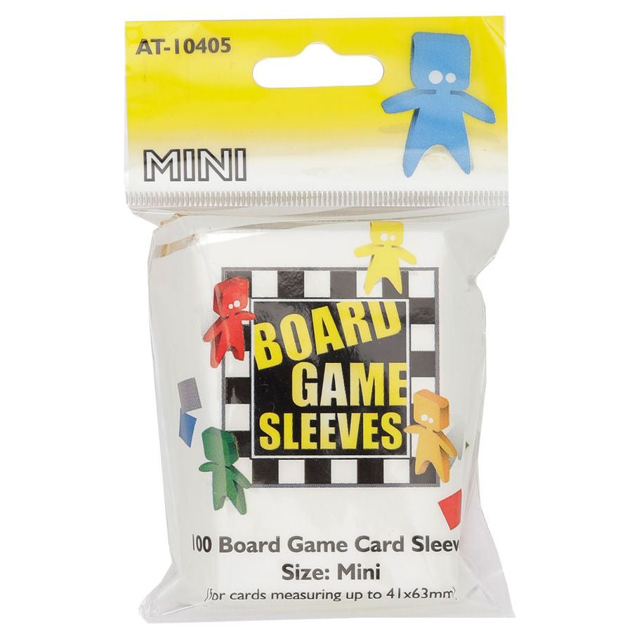 Deck Protector - Mini Board Game Sleeves: Clear (41mm x63mm) (100)