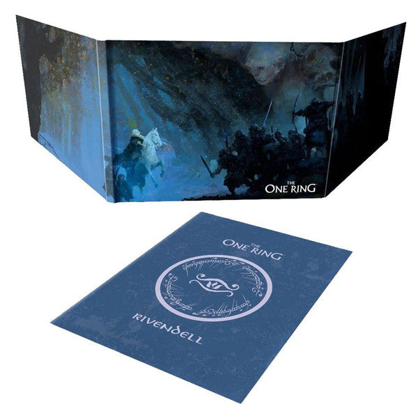(BSG Certified USED) The One Ring: Role-Playing Game - Loremaster's Screen and Rivendell Compendium