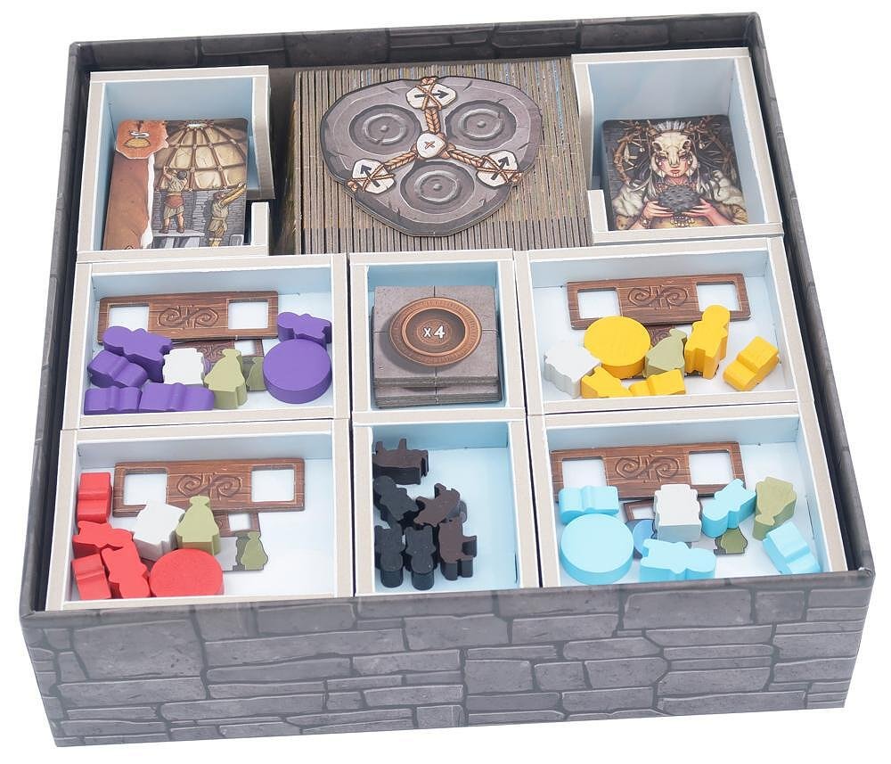 Folded Space Inserts - Skara Brae organizer