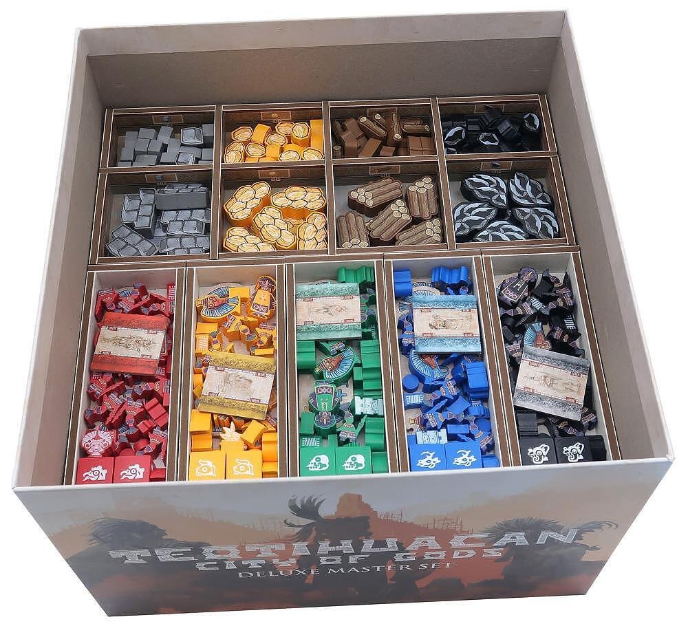 Folded Space Inserts - Teotihuacan Deluxe Master Set organizer