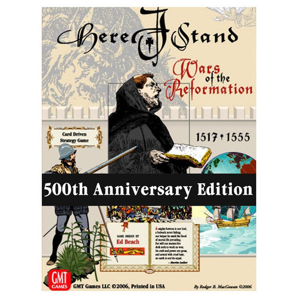 (BSG Certified USED) Here I Stand: Wars of the Reformation, 1517-1555
