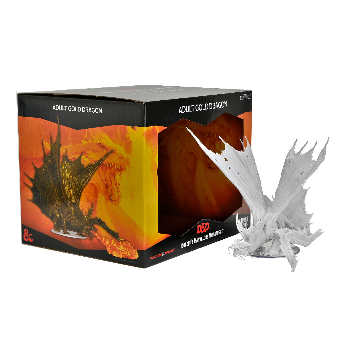 Nolzur's Marvelous Unpainted Miniatures - Adult Gold Dragon