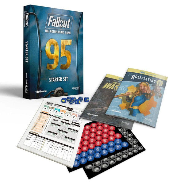 (BSG Certified USED) Fallout: RPG - Starter Set