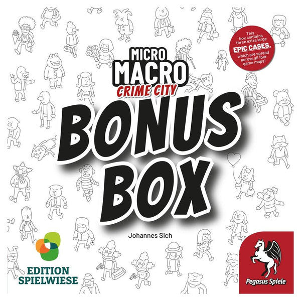 (BSG Certified USED) MicroMacro: Crime City - Bonus Box