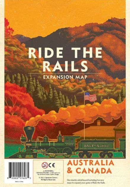 (BSG Certified USED) Ride the Rails - Australia & Canada