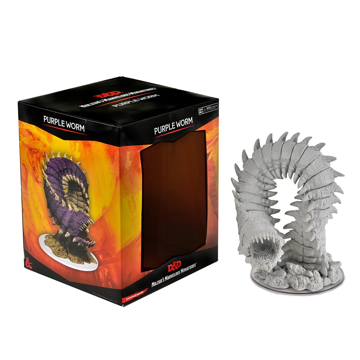 Nolzur's Marvelous Unpainted Miniatures - Purple Worm (90530)