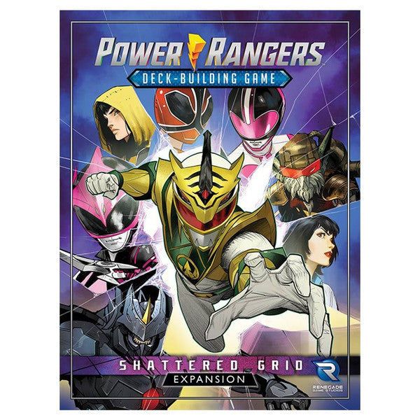(BSG Certified USED) Power Rangers: Deck Building Game - Shattered Grid