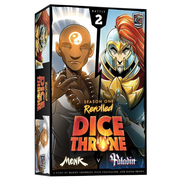 (BSG Certified USED) Dice Throne: Season 1 Rerolled - Box #2: Monk vs Paladin