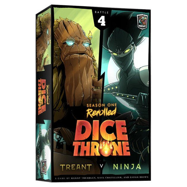 (BSG Certified USED) Dice Throne: Season 1 Rerolled - Box #4: Treant vs. Ninja