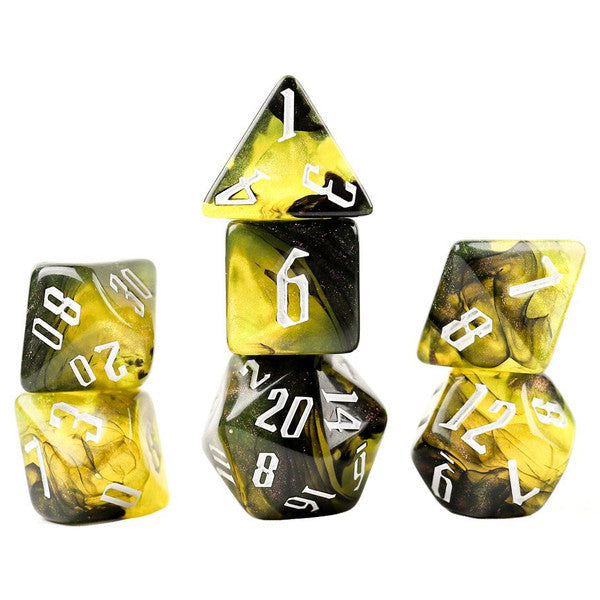 RPG Dice Set - Poison Nebula (7)
