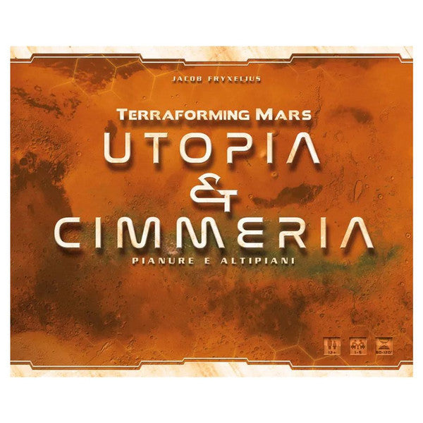 (BSG Certified USED) Terraforming Mars - Utopia & Cimmeria: Lowlands and Highlands