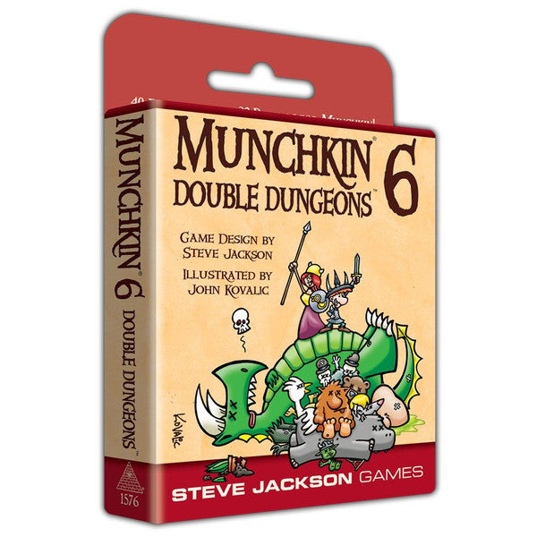 (BSG Certified USED) Munchkin - #6: Double Dungeons (Expanded Edition)
