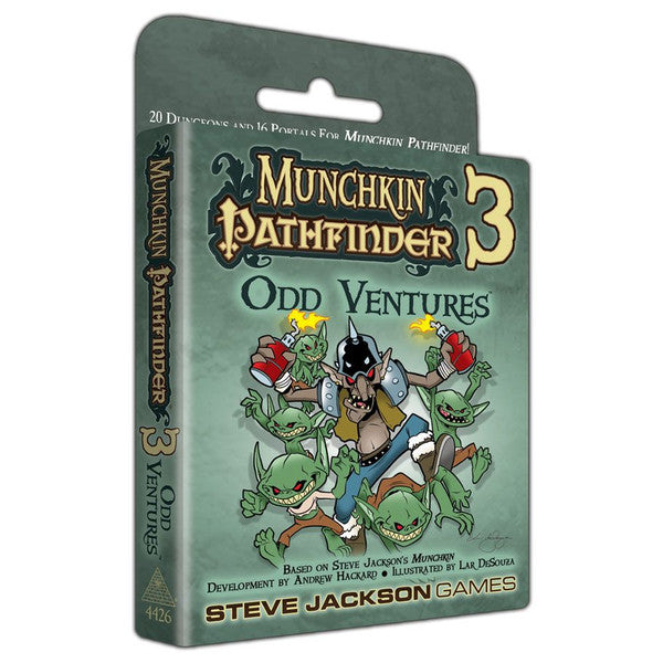 (BSG Certified USED) Munchkin Pathfinder - #3: Odd Ventures