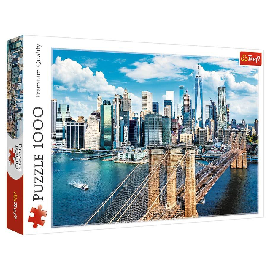 Brooklyn Bridge, New York, USA Puzzle (1000pc)