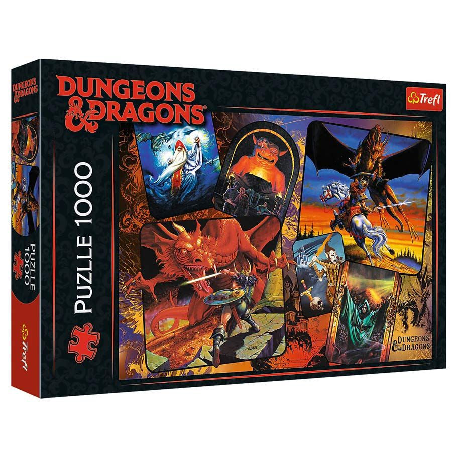 Dungeons & Dragons: The Origins of Dungeons & Dragons Puzzle (1000pc)
