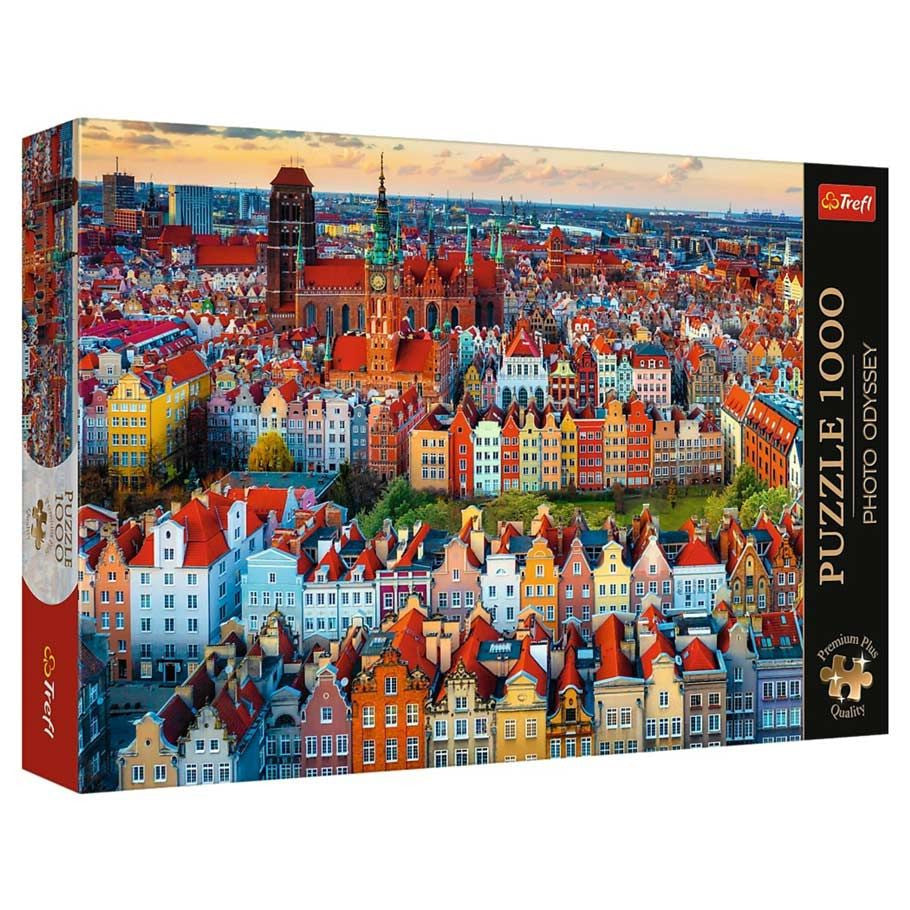 View on Gdansk, Poland Puzzle (1000pc)